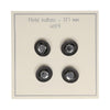 

Knoopjes met strass-steen - 17 mm - 4 stuks - Go Handmade
4