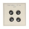 

Knoopjes met strass-steen - 17 mm - 4 stuks - Go Handmade
4