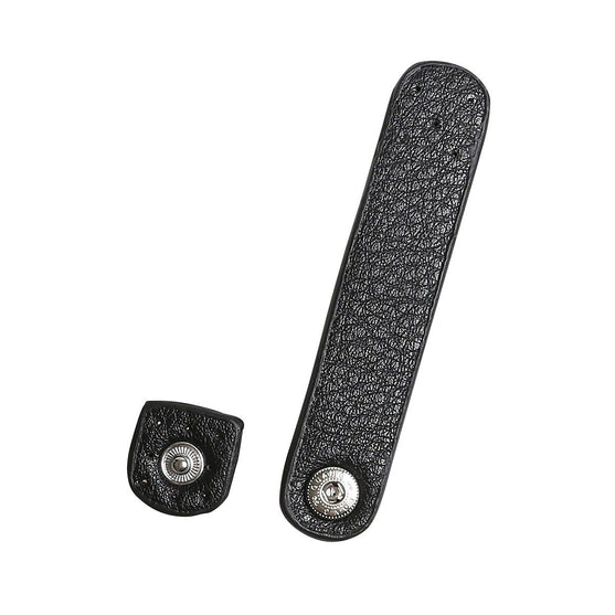 

Riempje met drukknoop PU leer 9 x 1,8 cm - Go Handmade
2