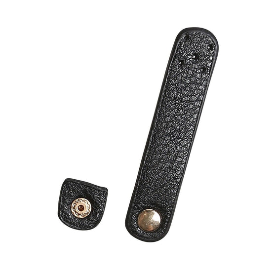 

Riempje met drukknoop PU leer 9 x 1,8 cm - Go Handmade
1