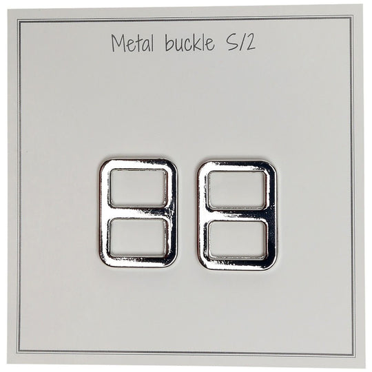 Metalen gesp 25 x 19 mm - Meerdere kleuren - Go Handmade