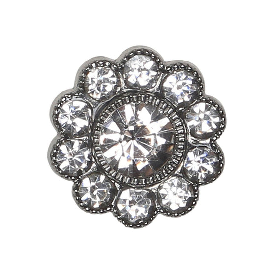 

Bling Knopen - Grote stenen - Zilver - 4 stk. - Go Handmade
1