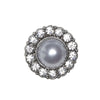 

Parelmoerknopen met steen - Zilver - Meerdere maten - Go Handmade
2