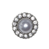 

Parelmoerknopen met steen - Zilver - Meerdere maten - Go Handmade
2
