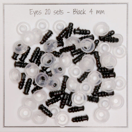 

Veiligheidsogen - 4 mm - Go Handmade
1