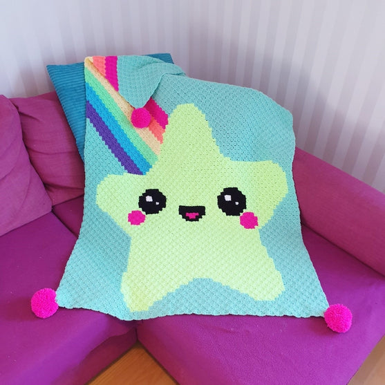 

Kawaii Vallende ster - Plaid
1