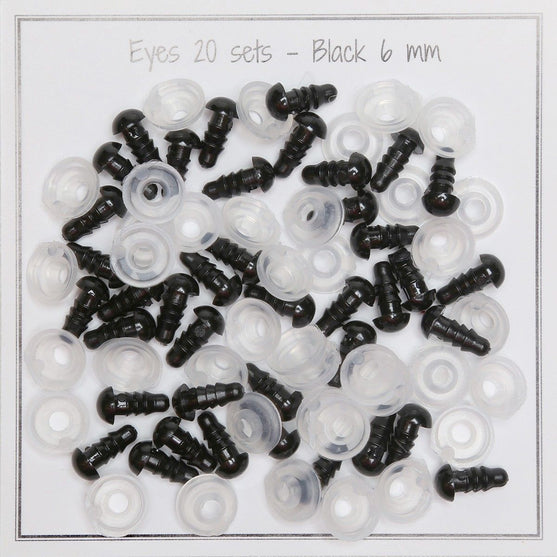 

Veiligheidsogen - 6 mm - Go Handmade
1