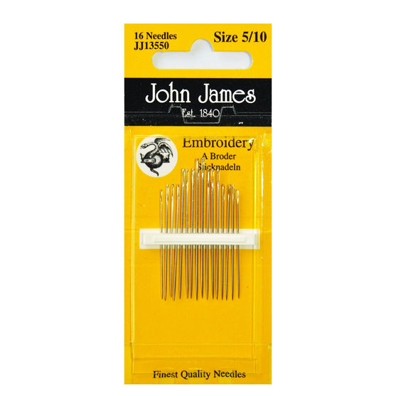 

Borduurnaalden maat 5/10 - John James
1