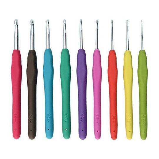 Easy Touch Haaknaaldenset - 9 maten - Hobbii