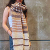 

The Driftwood - Long Textured Scarf and Wrap
1