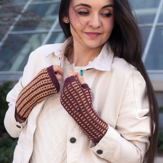 Kaleidoskope - Vingerloze handschoenen