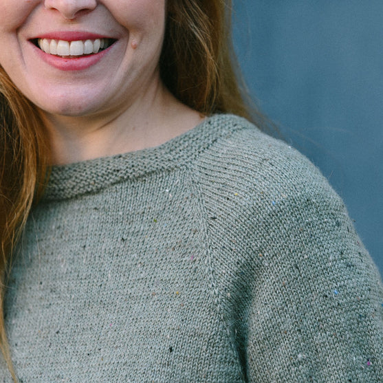 

Mette Tweed - Topdown Trui
7