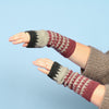 

Armwarmers met Fair Isle-patroon
1