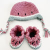 

Wintermelons - Baby beanie en sloffen
1