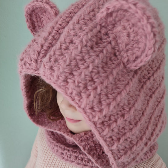

Bear - Hoodie met col
2