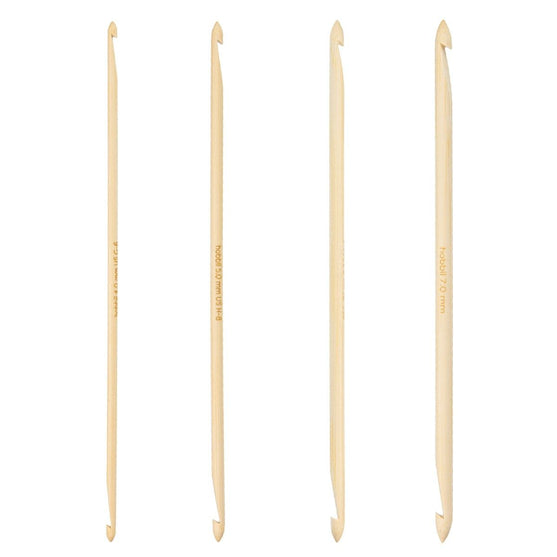 

Bamboe Dubbele Tunische Haaknaaldenset - 20 cm - Hobbii
1