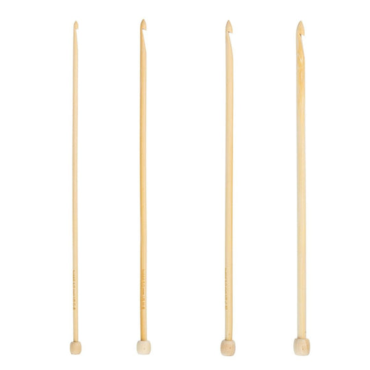 Bamboe Tunische Haaknaaldenset - 25 cm - Hobbii