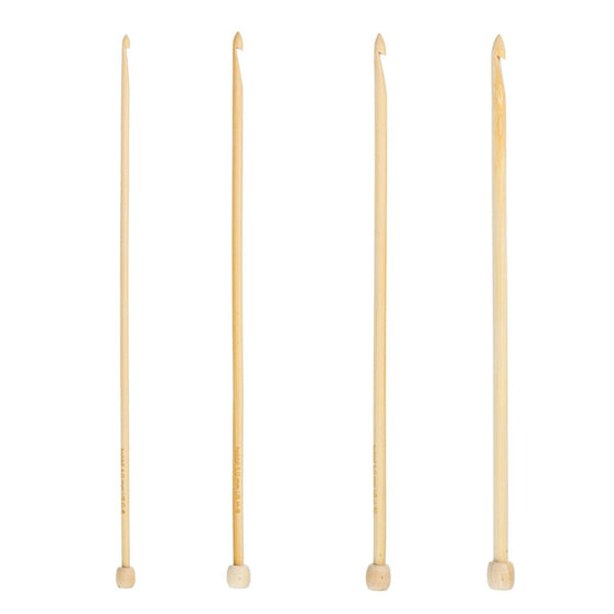 

Bamboe Tunische Haaknaaldenset - 25 cm - Hobbii
1