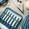 

Betula verwisselbare rondbreinaaldenset Deluxe - Cerulean - Hobbii
10
