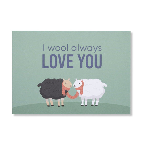 

Ansichtkaart - I wool always love you - Hobbii
3