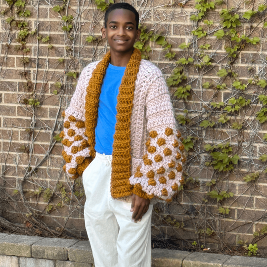 Chicago Bobble Cardigan - Vest