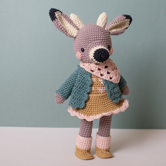 2e adventszondag - Amigurumi - Aurora Deer