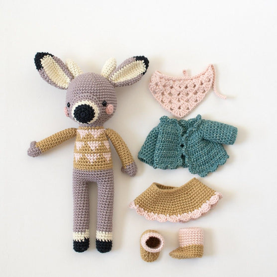 

2e adventszondag - Amigurumi - Aurora Deer
3