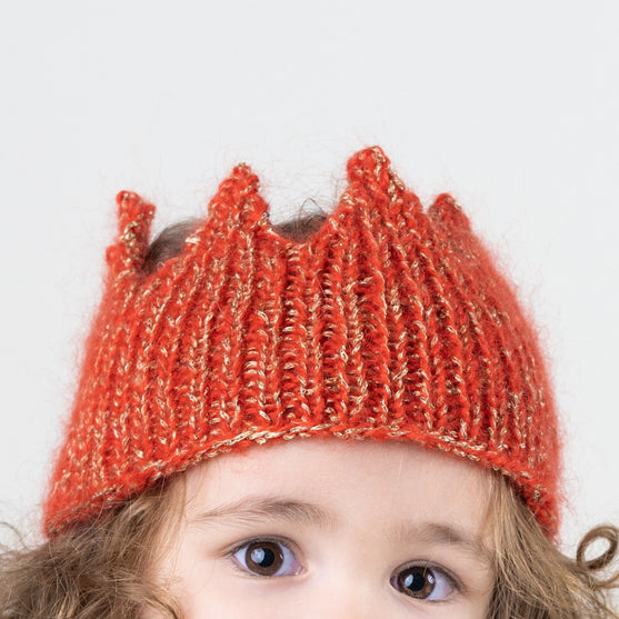 

Knitted Crown - Hoofdband
3
