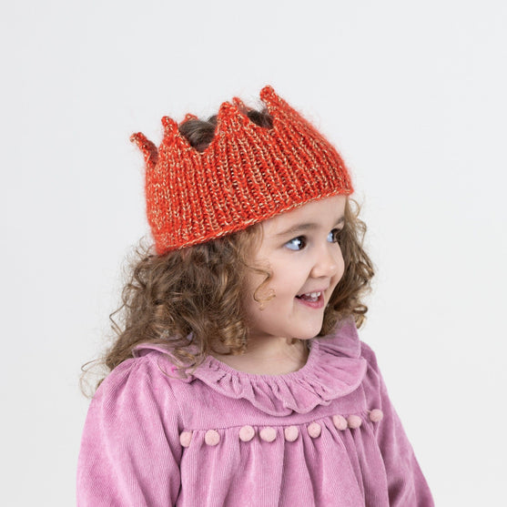 

Knitted Crown - Hoofdband
4