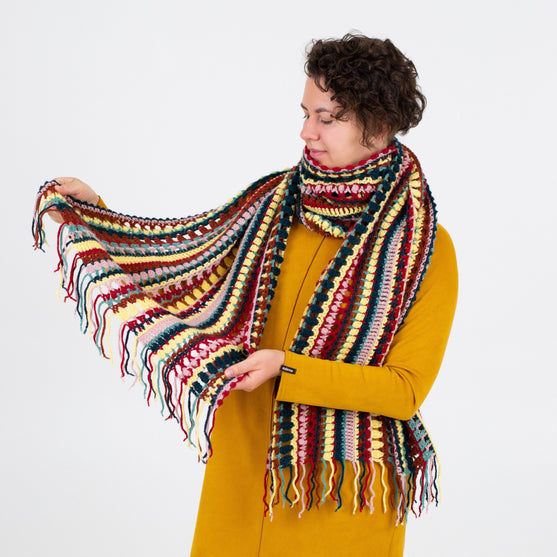 

Serene Stripes - Sjaal
3