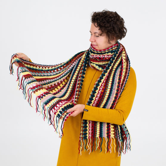 

Serene Stripes - Sjaal
3