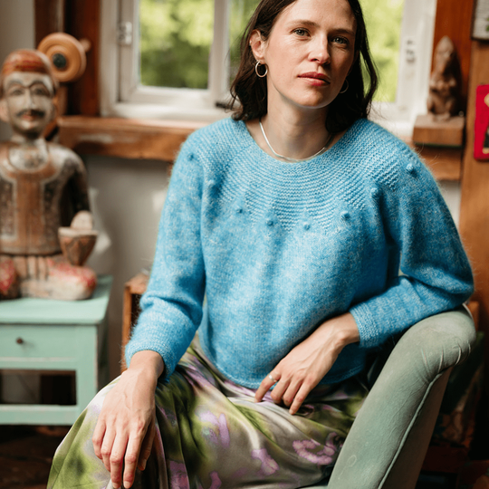 Adorned Pullover - Trui met Ribbelsteek Pas