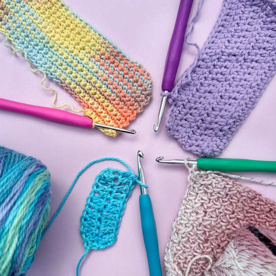 

Easy Touch Haaknaaldenset - 11 maten - Hobbii
12