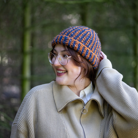 

3e adventszondag - Haken - Faux Brioche - Beanie
1