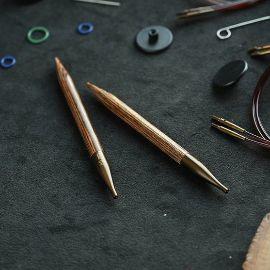 

Ginger - Korte Verwisselbare Rondbreinaalden - Berken - KnitPro
5