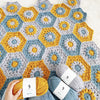 

Oopsie Daisy Hexagon - Plaid
3