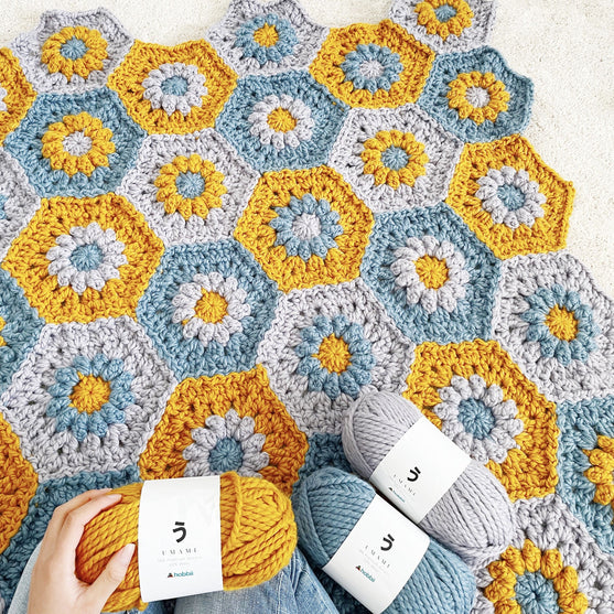 

Oopsie Daisy Hexagon - Plaid
3