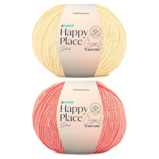 Happy Place Solid - Hobbii X TL Yarn Crafts