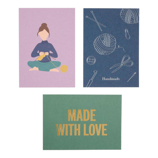 Ansichtkaart - Made With Love - Hobbii