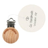 

Speenklem van laurierhout - Go Handmade
3