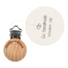 

Speenklem van laurierhout - Go Handmade
3