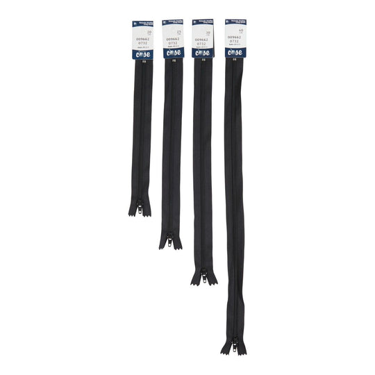 Rits Spiral 4 mm - Zwart