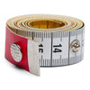 

Gekleurd meetlint met drukknoop, 150 cm
1