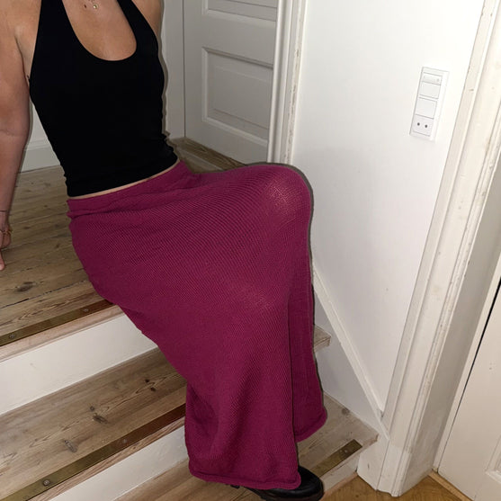 

Maxirok met lage taille
1