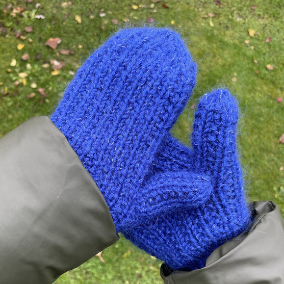 

Easy Rib Mittens - Wanten
3