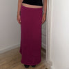 

Maxirok met lage taille
3