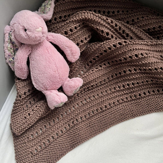 Easy Spring Blanket - Babyplaid