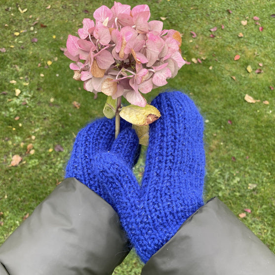 

Easy Rib Mittens - Wanten
4