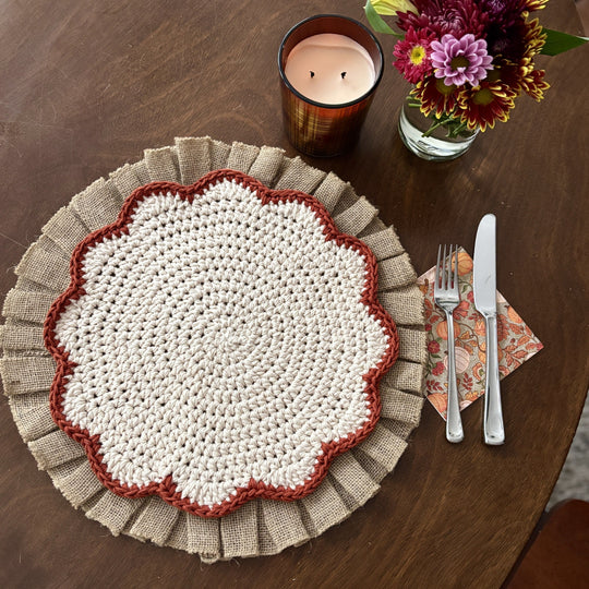 Schulpen - Ronde placemat