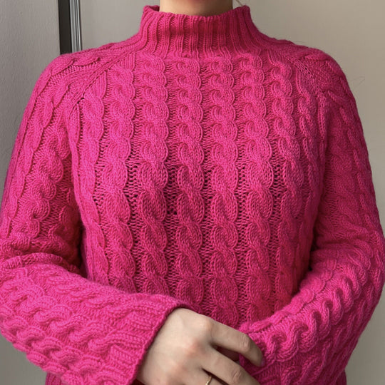 Easy Cable Sweater - Trui